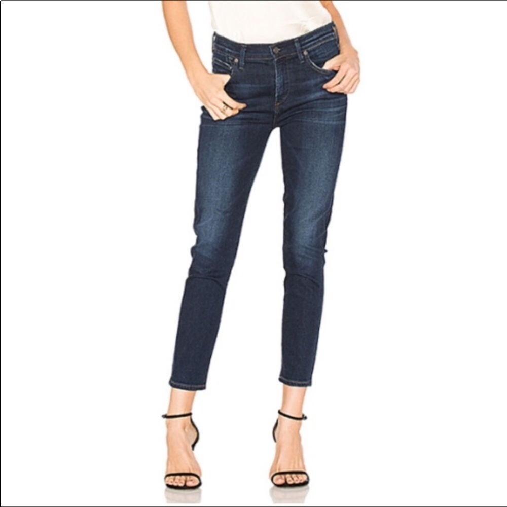 Citizens of Humanity Rocket Crop High Rise Skinny